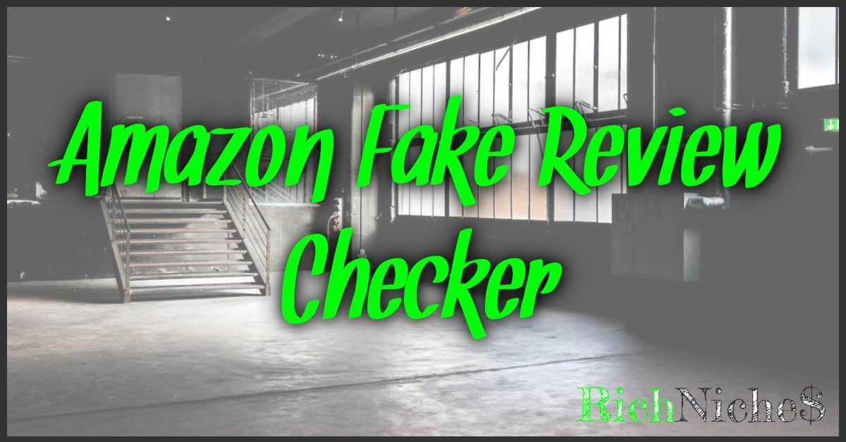 Amazon Fake Review Checker