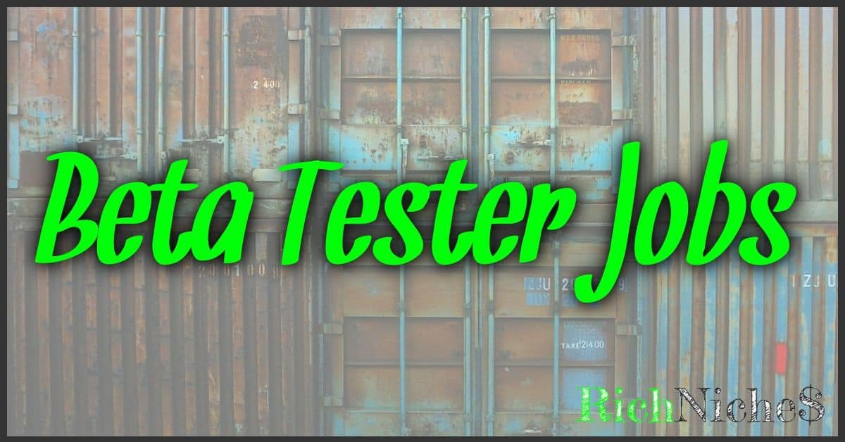 Beta Tester Jobs